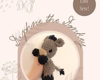 Crochet Daphne the Donkey Amigurumi Pattern (PDF Pattern)