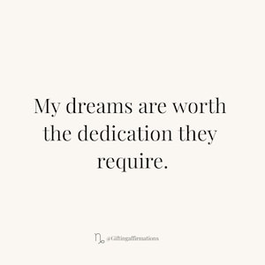 Capricorn Affirmations | 75 Success Mindset Affirmations + Wallpapers | Zodiac Printable | Instant Download image 4