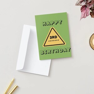 Editable Construction-Themed Birthday Card Template | Printable Kids Birthday Card | Construction Party | Instant Download | Canva Template