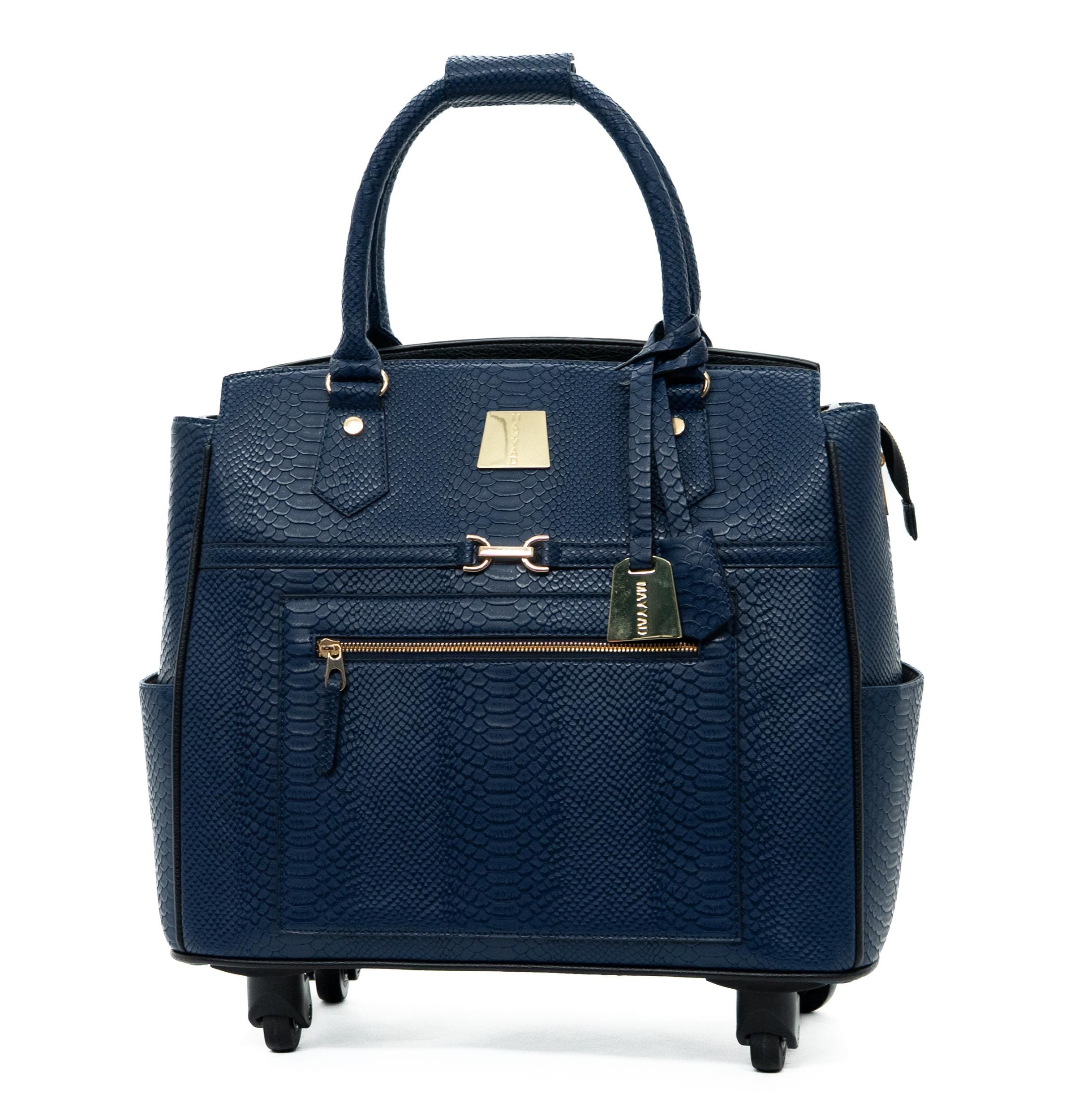 Leather Teachers Bag On Wheels Laptop Bag Bag On Wheels For