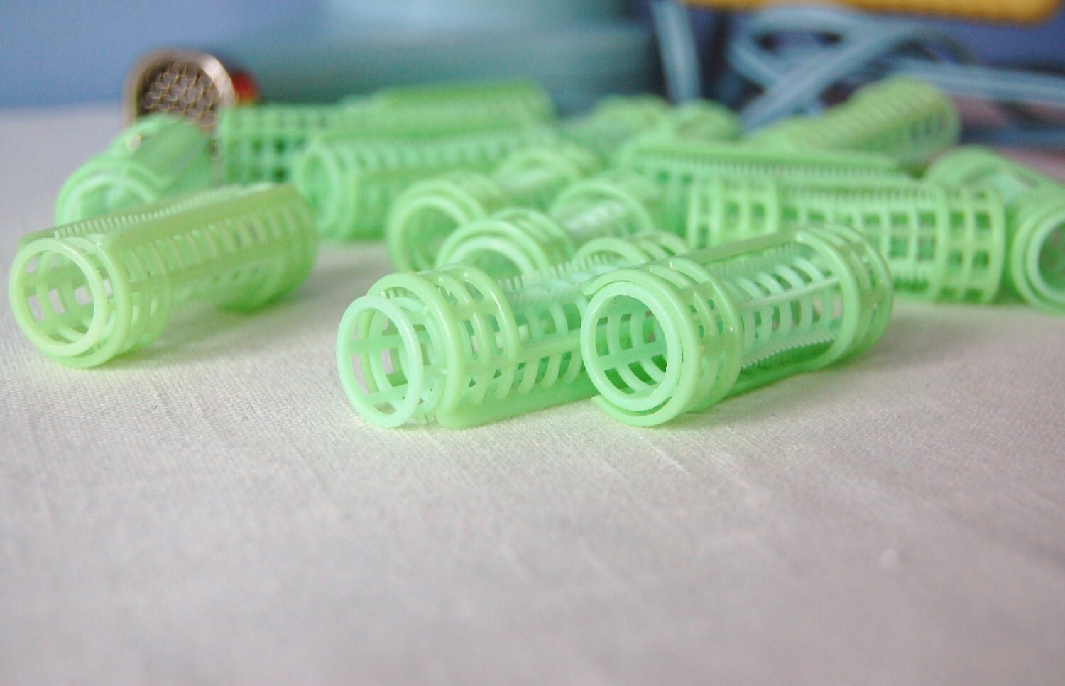 Vintage Hair Rollers 1960s Retro Hair Curlers Wil Hold Soft Etsy