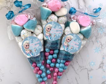 5 Frozen Candy Party Favors Ice Princess, Elsa, Anna, Olaf,  Frozen 2, Disney