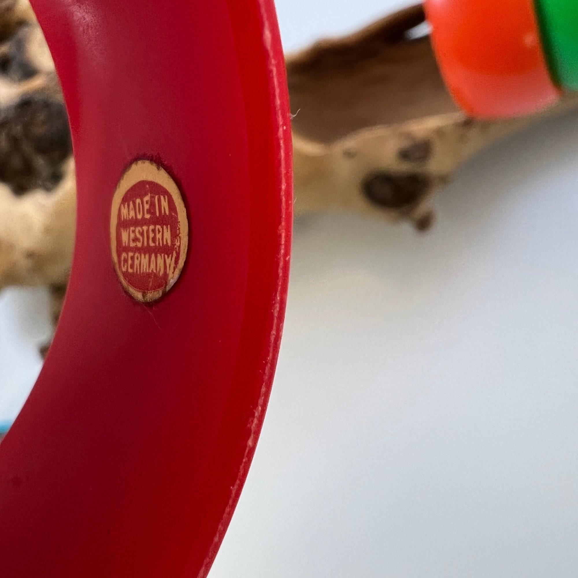 ヴィンテージ ルーサイト バングルブレスレット 4個セット - 西ドイツ