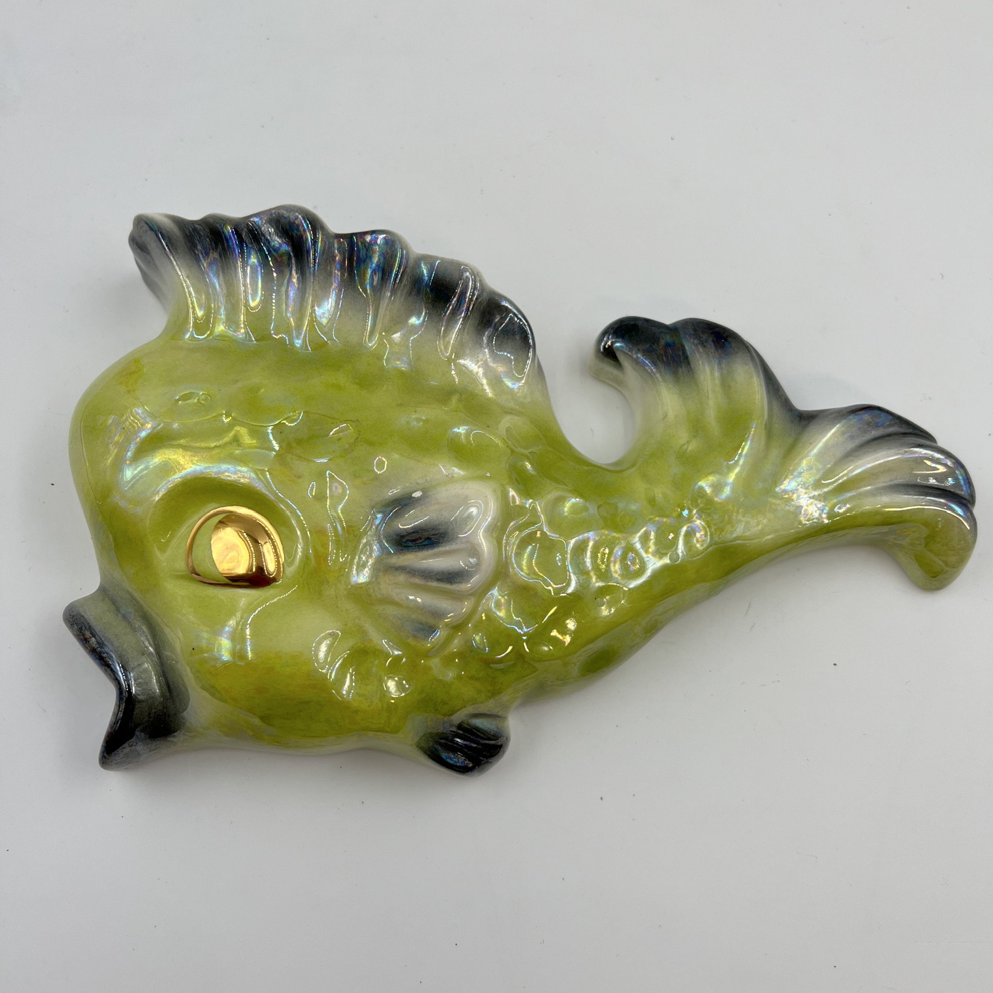 Vintage Fish Wall Pocket - Etsy
