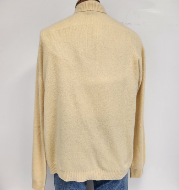 Vintage 1980's Men's Large 100% Cashmere J Crew I… - image 4