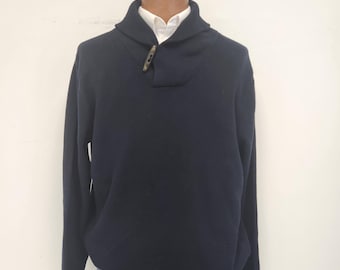 Pull Femme J.CREW Col V Rayé Marron/blanc – Taille S, Neuf Avec étiquette