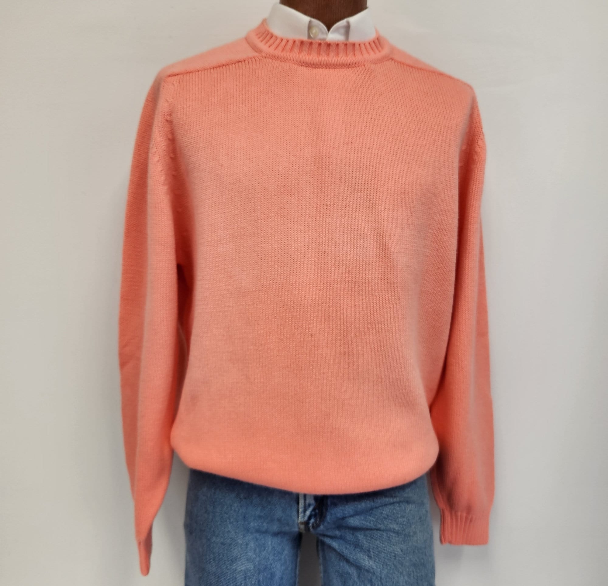 【メーカー公式ショップ】 Vintage 1980' Peach Medium Cotton 100% End Lands' 90's - トップス