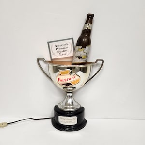 Vintage 1960&#39;s Falstaff Brewing Corporation Electric Beer Wall or Shelf Light