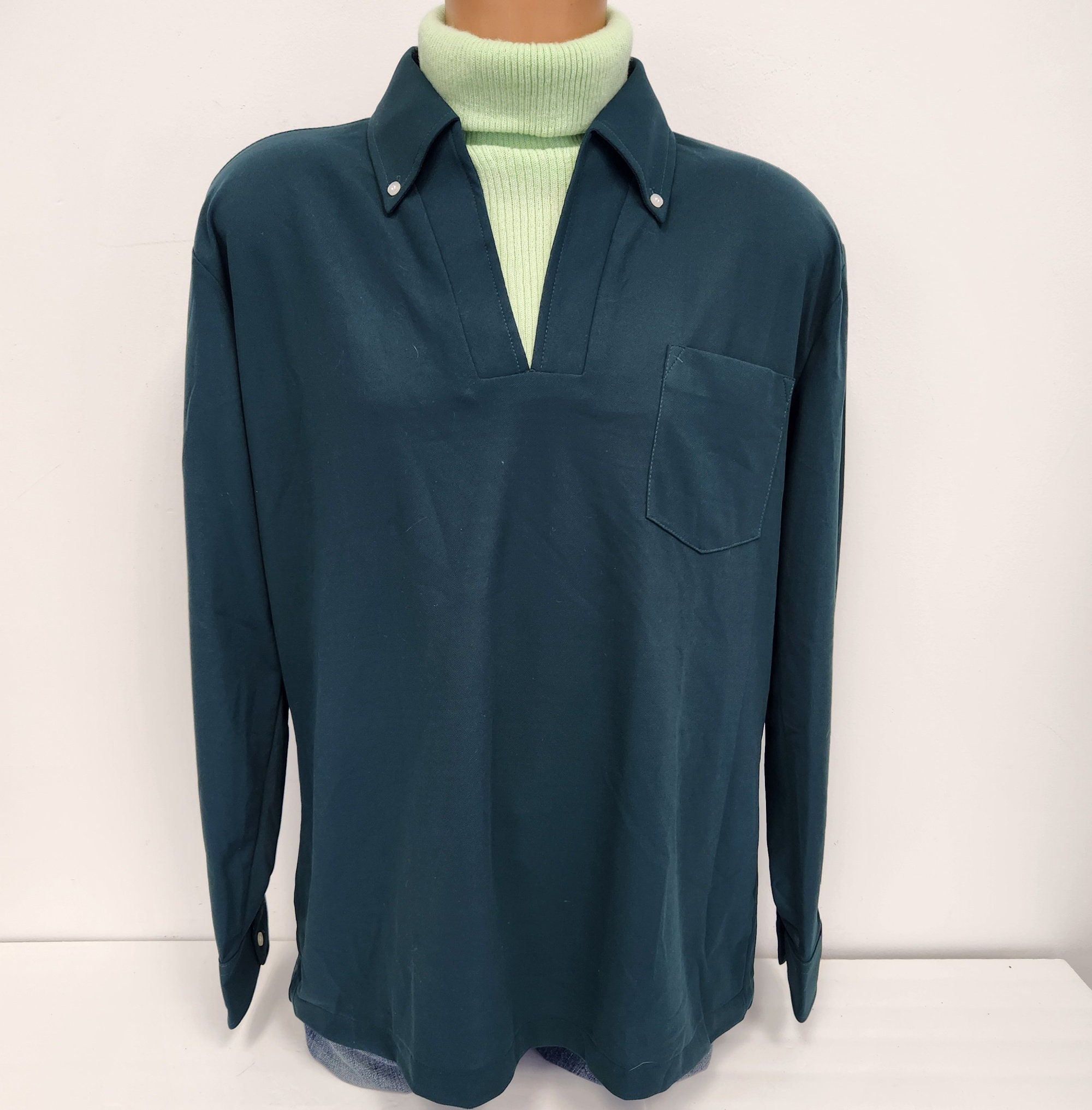 Lime Green Turtleneck - Etsy Lime Green Turtleneck - Etsy