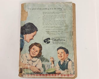 Vintage 1950's sears fall and winter clothing and home good catalog