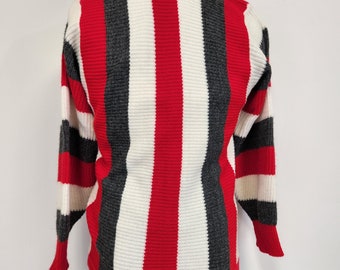 Vintage 1960's Men's - Women's 100% Virgin Orlon Acrylic Red