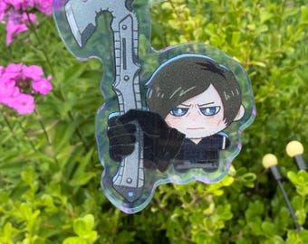 RE9 Leon Kennedy Keychain