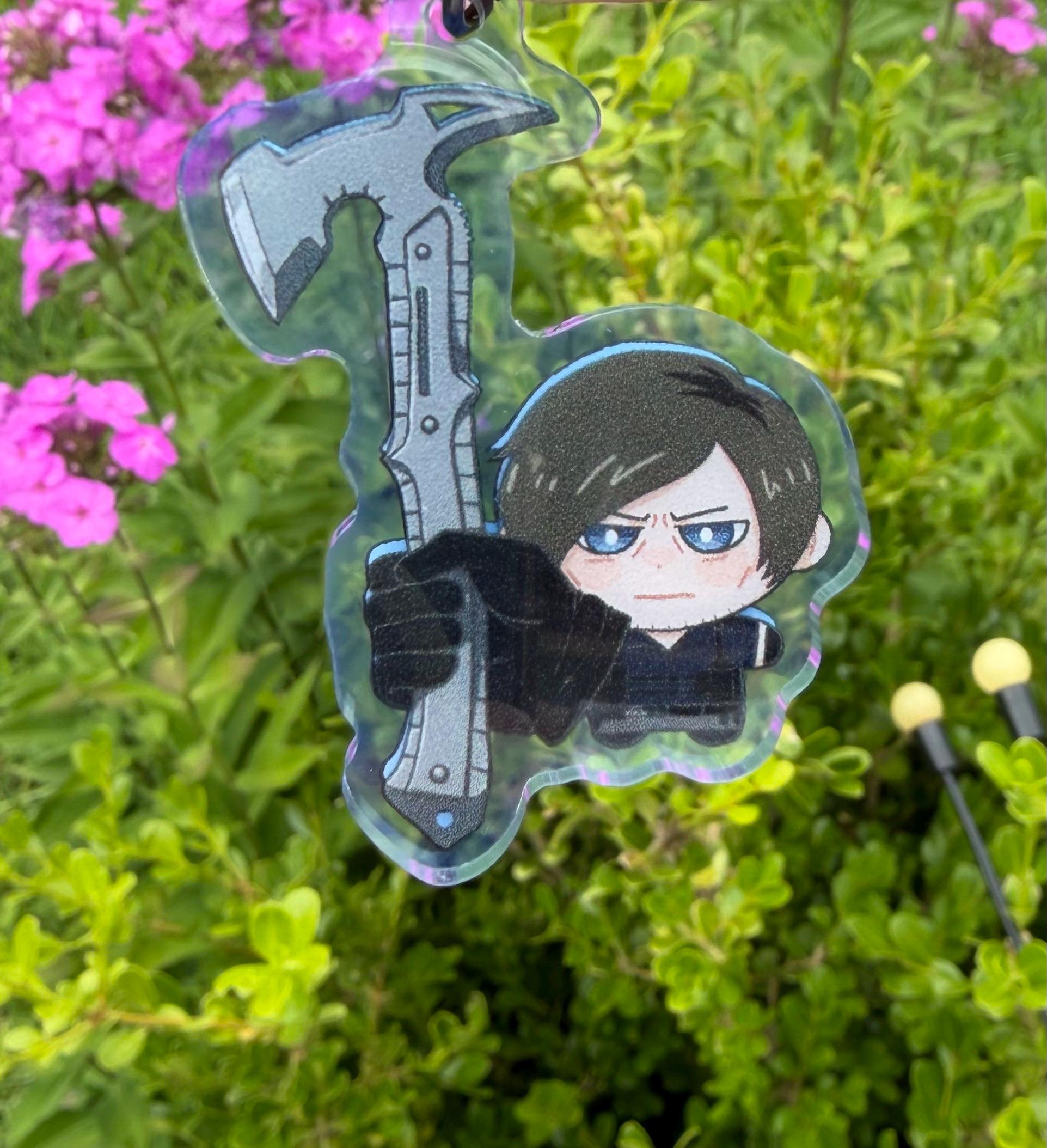 Leon s kennedy keychain - Etsy 日本