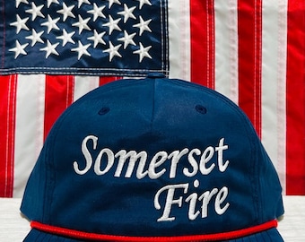 Custom Embroidered Firefighter Hat: Personalized Fire Department