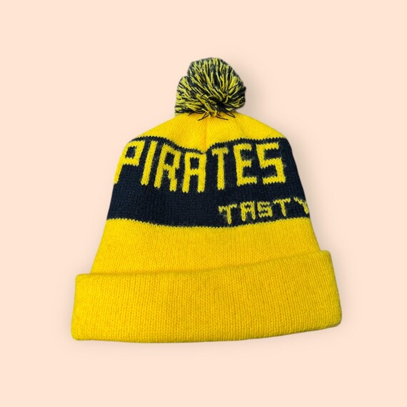 Vintage Pittsburgh Pirates 1980s Tossel Cap Hat Tastykake Vtg 80s MLB
