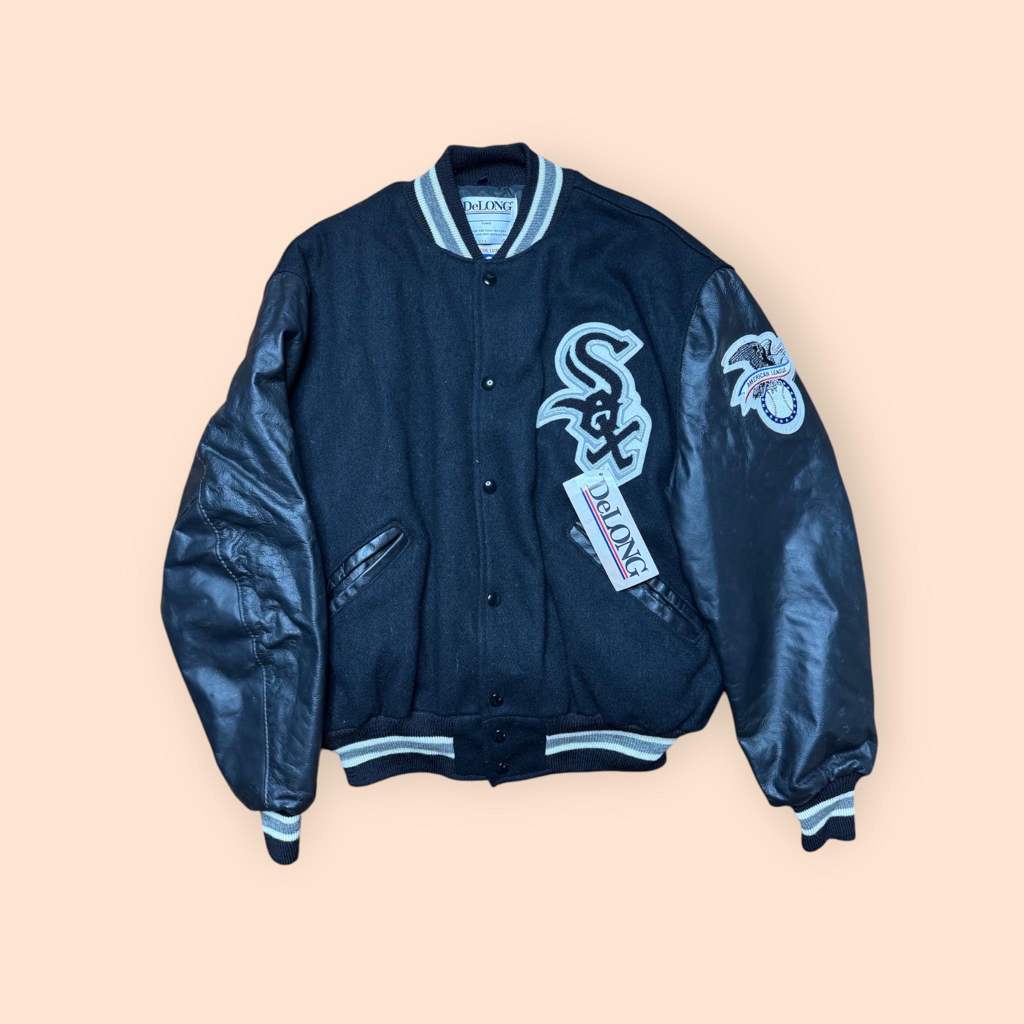 90s White Sox Jacket - Etsy 90s White Sox Jacket - Etsy