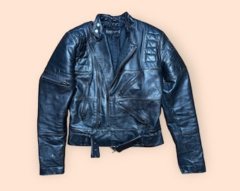 Original Rare Vintage 80s Brooks Leather Sportswear 711 Classic