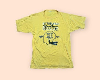 70s Vintage Pittsburgh Steelers Super Bowl XIII Champions 1979