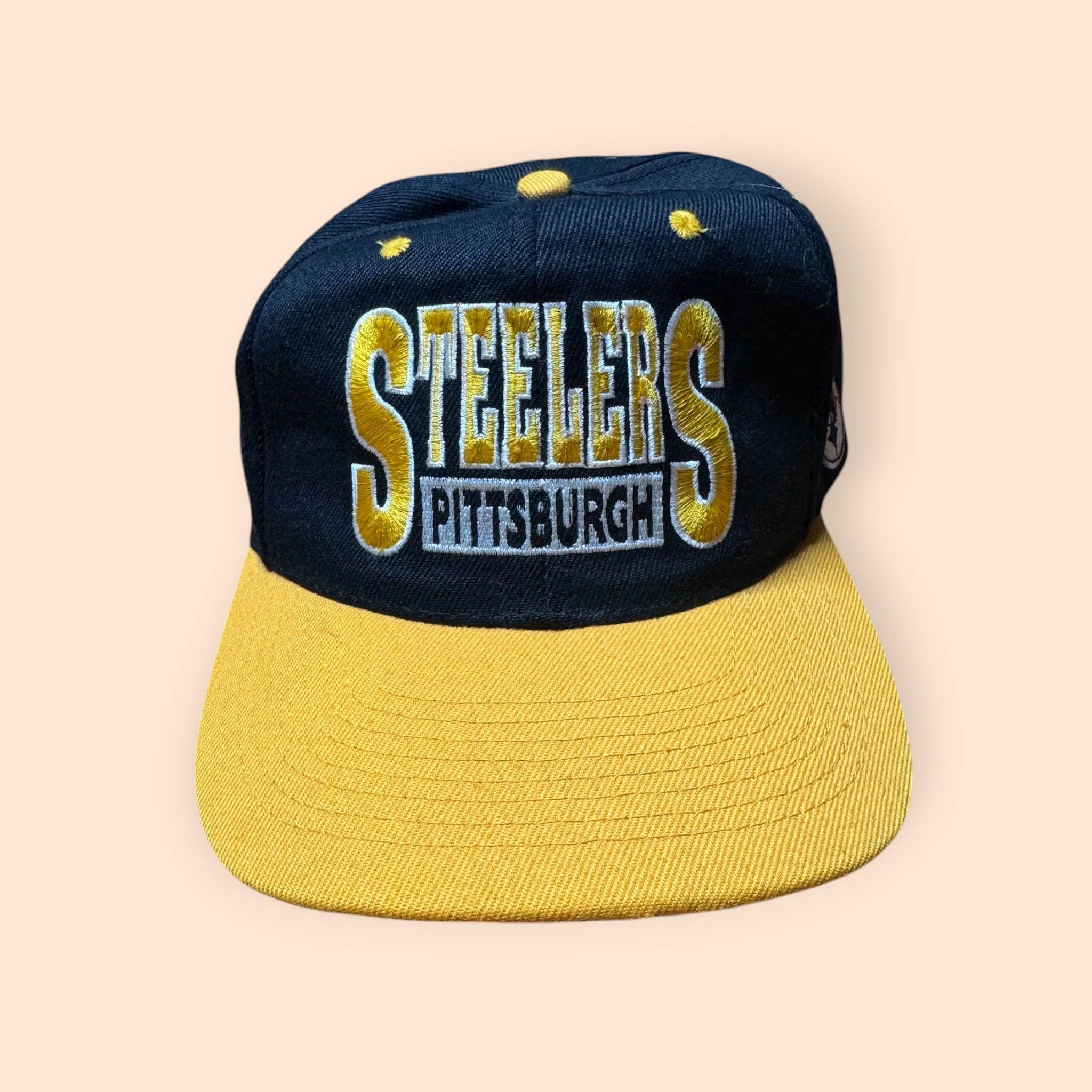キャップ Steelers and Lakers Vintage Snapback Hat Steelers Vintage Snapback - Etsy