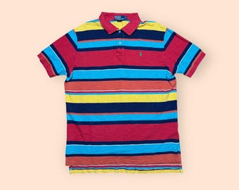 Vintage 90's POLO Ralph Lauren Men's Yellow Shirt / Size X-large