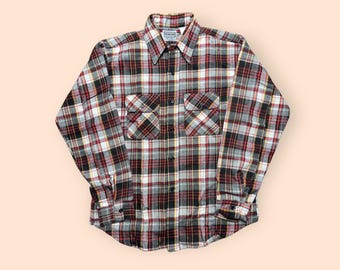 Rare Design Vintage Brand Five Brother Checkered Shirt 1980s - Etsy