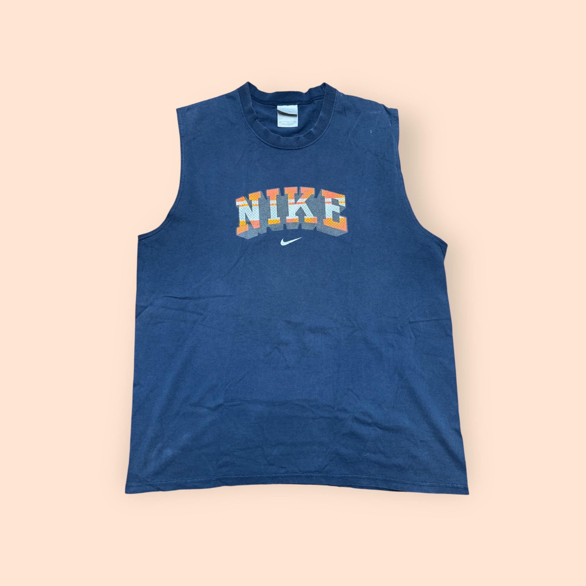 00's Old NIKE Print Tank top タンクトップ Y2K NIKE - 00's Old NIKE Print Tank top タンクトップ Y2Kの通販