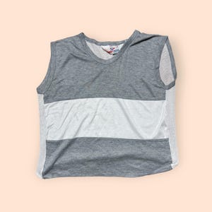 Vintage 1980s Tank Top Men’s Large Gray Sports Pass Vtg 80s