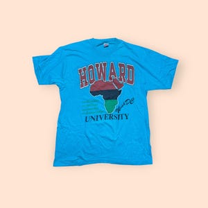 Vintage 1990s Howard University T Shirt Men’s XL Vtg Rare 90s