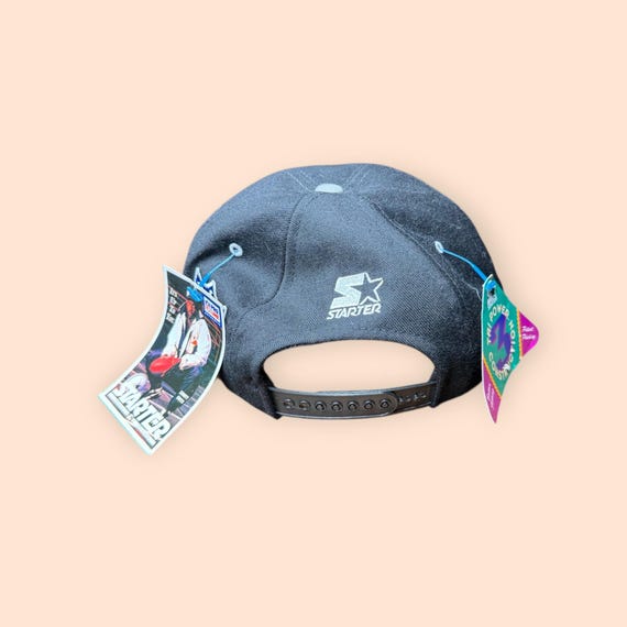 Vintage Los Angeles Raiders Starter Tri Power Snapback Hat Wool
