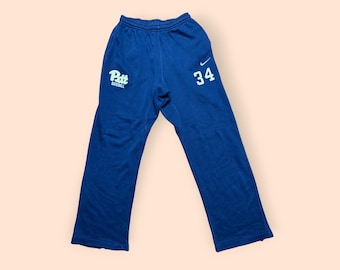 Pitt Panthers Baseball Nike Team Issued Sweatpants Men’s Medium Blue Pittsburgh