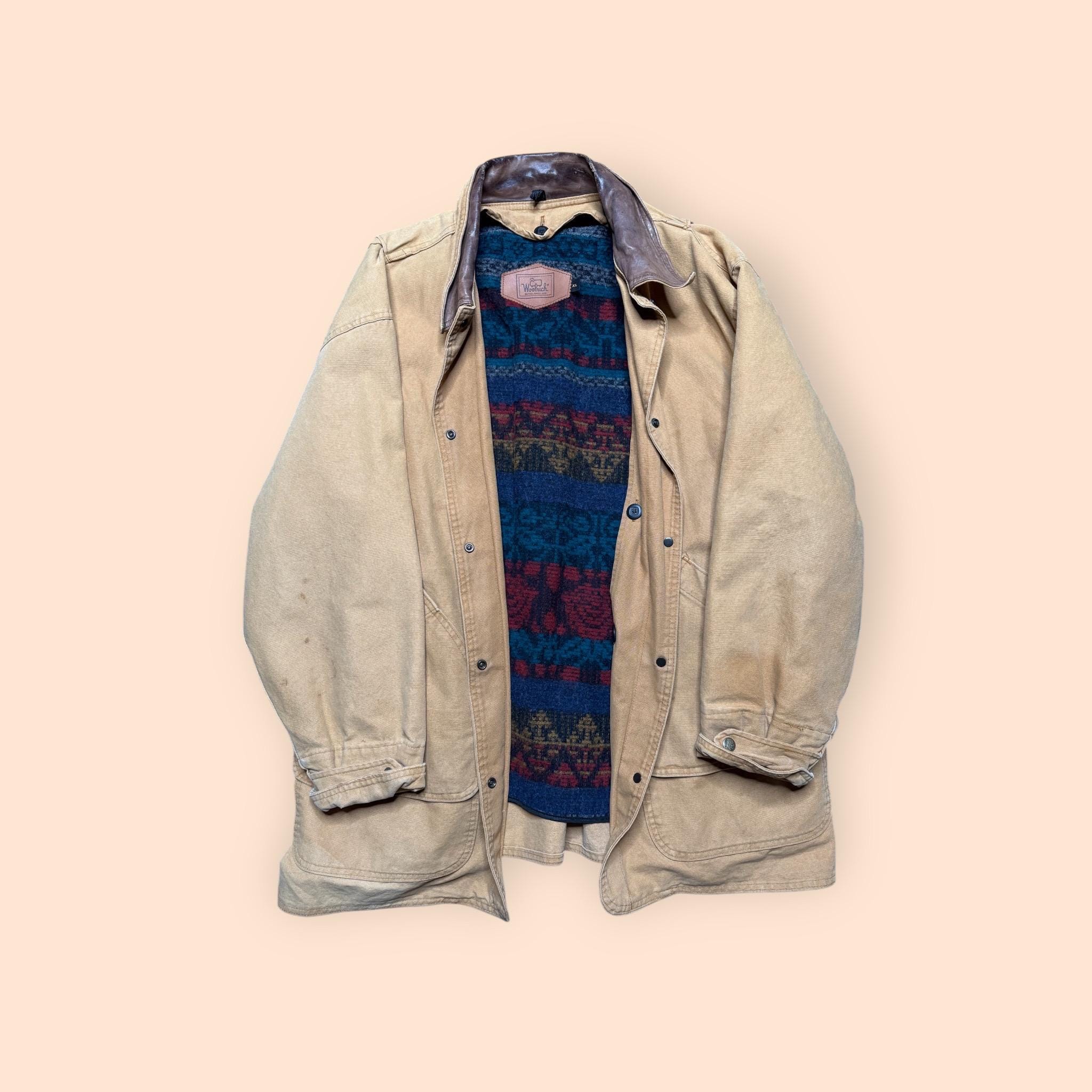 Vintage Woolrich Blanket Jacket - Etsy