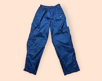 Vintage 90's Nike Silver Tag Nylon Windbreaker Track Pants Size