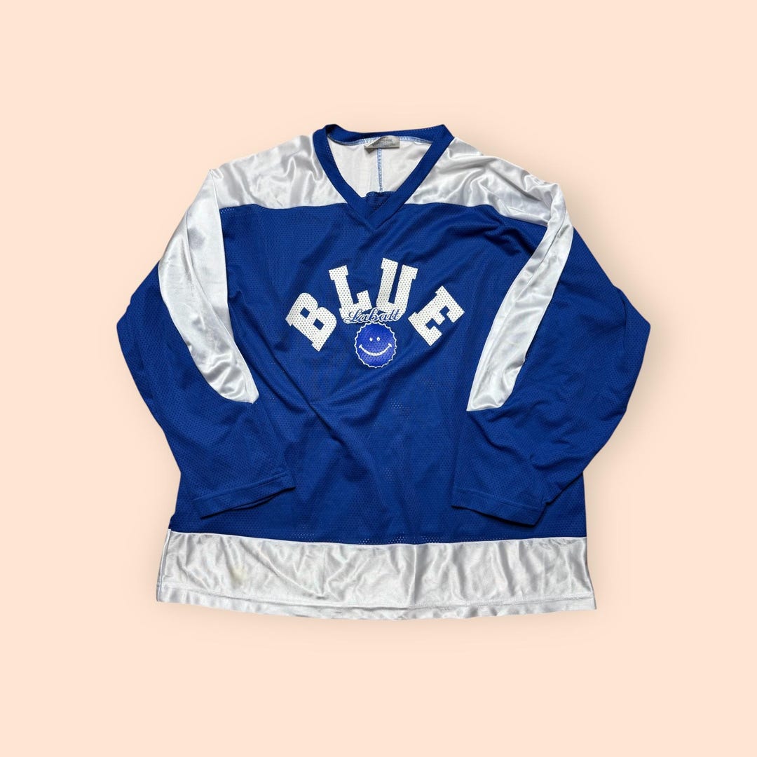 Vintage Labatt Blue 1990s Hockey Jersey Men’s XL Blue Vtg 90s Beer - Etsy