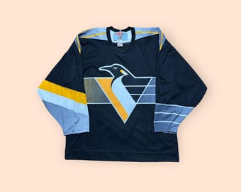 Maillot De Hockey Vintage Pittsburgh Penguins – Rouge, CCM, Taille XL, Deadstock Neuf Avec étiquette