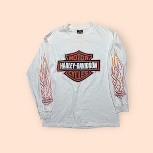 Harley Long Sleeve Flame - Etsy