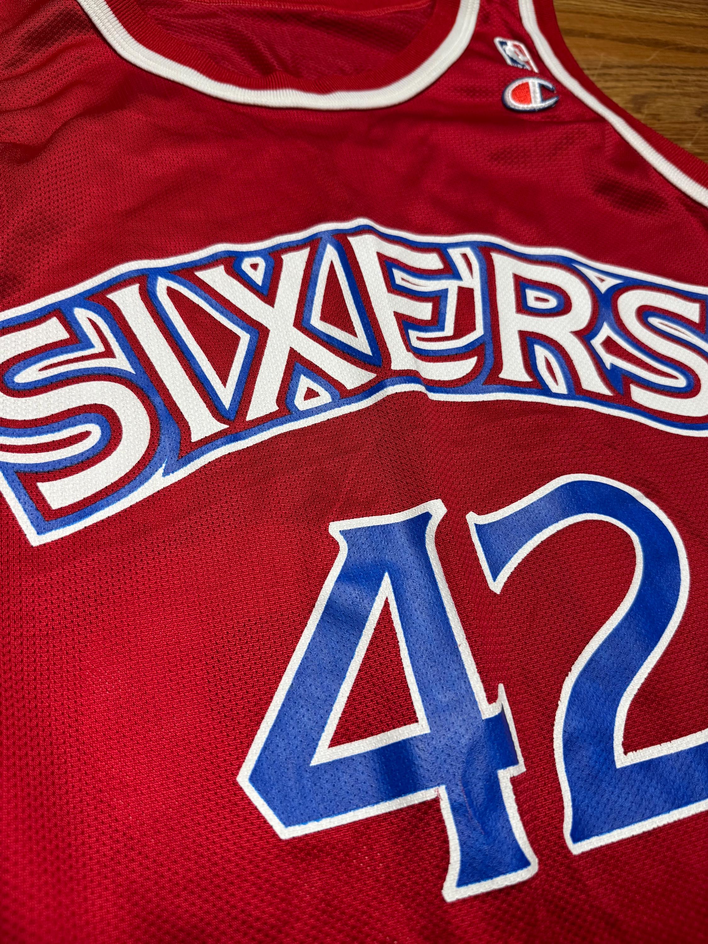 Vintage Philadelphia 76ers Jerry Stackhouse Champion Jersey Men's