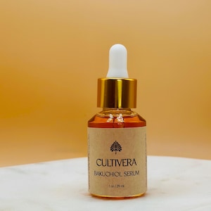Bakuchiol Serum – Natural Retinol Alternative for Anti-Aging & Sensitive Skin – Gentle Face Serum for Fine Lines and Radiance