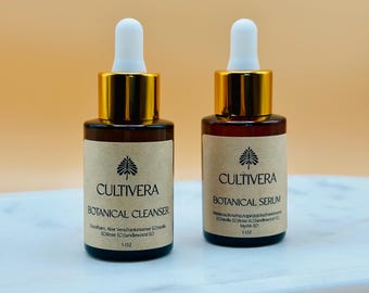 Botanical Duo / Cleanser & Serum Normal and Mature Skin 1 oz