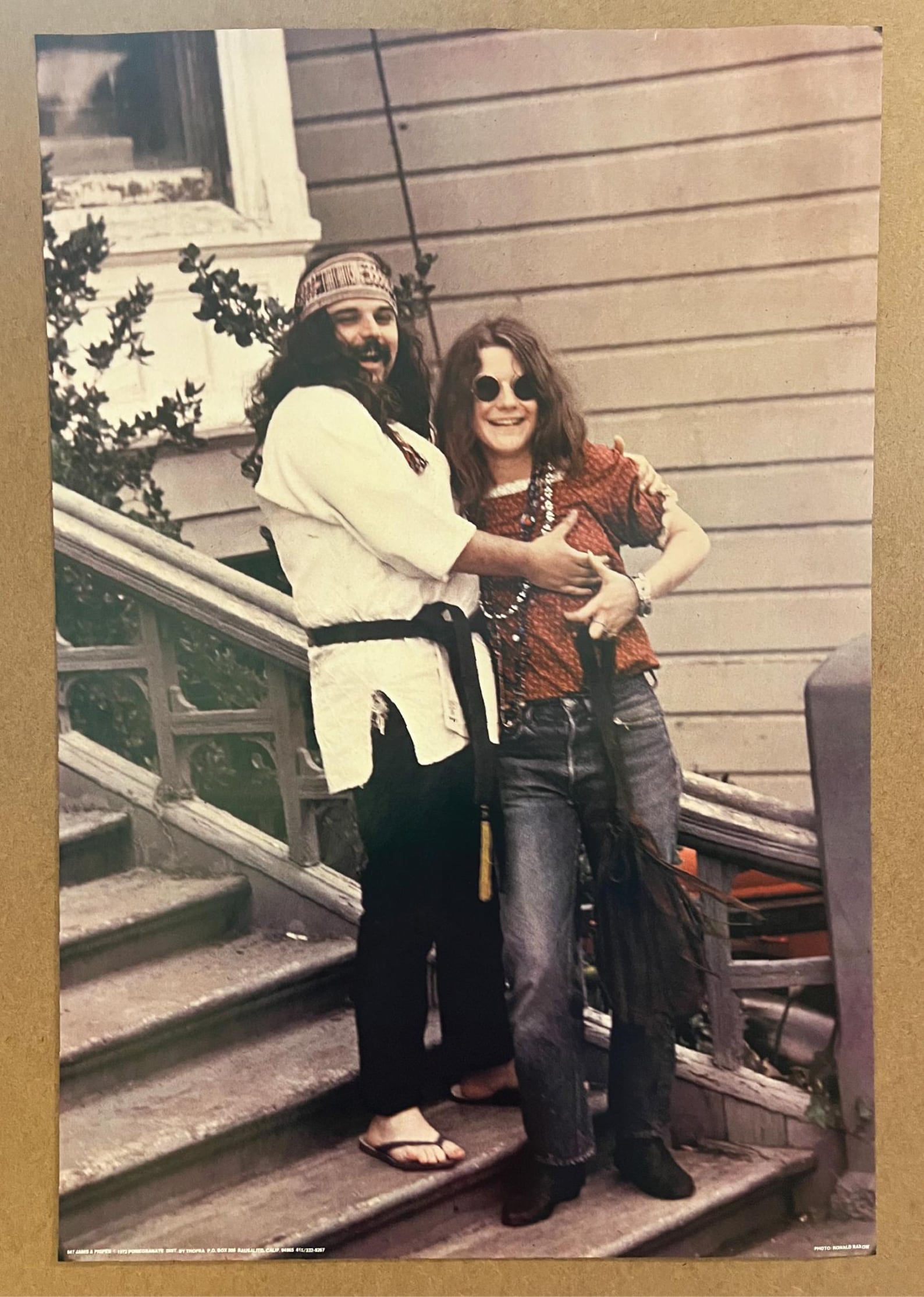 Janis Joplin & Pigpen Original Poster 1972 - Etsy