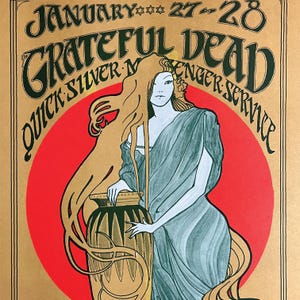 Grateful Dead Original Poster 1967