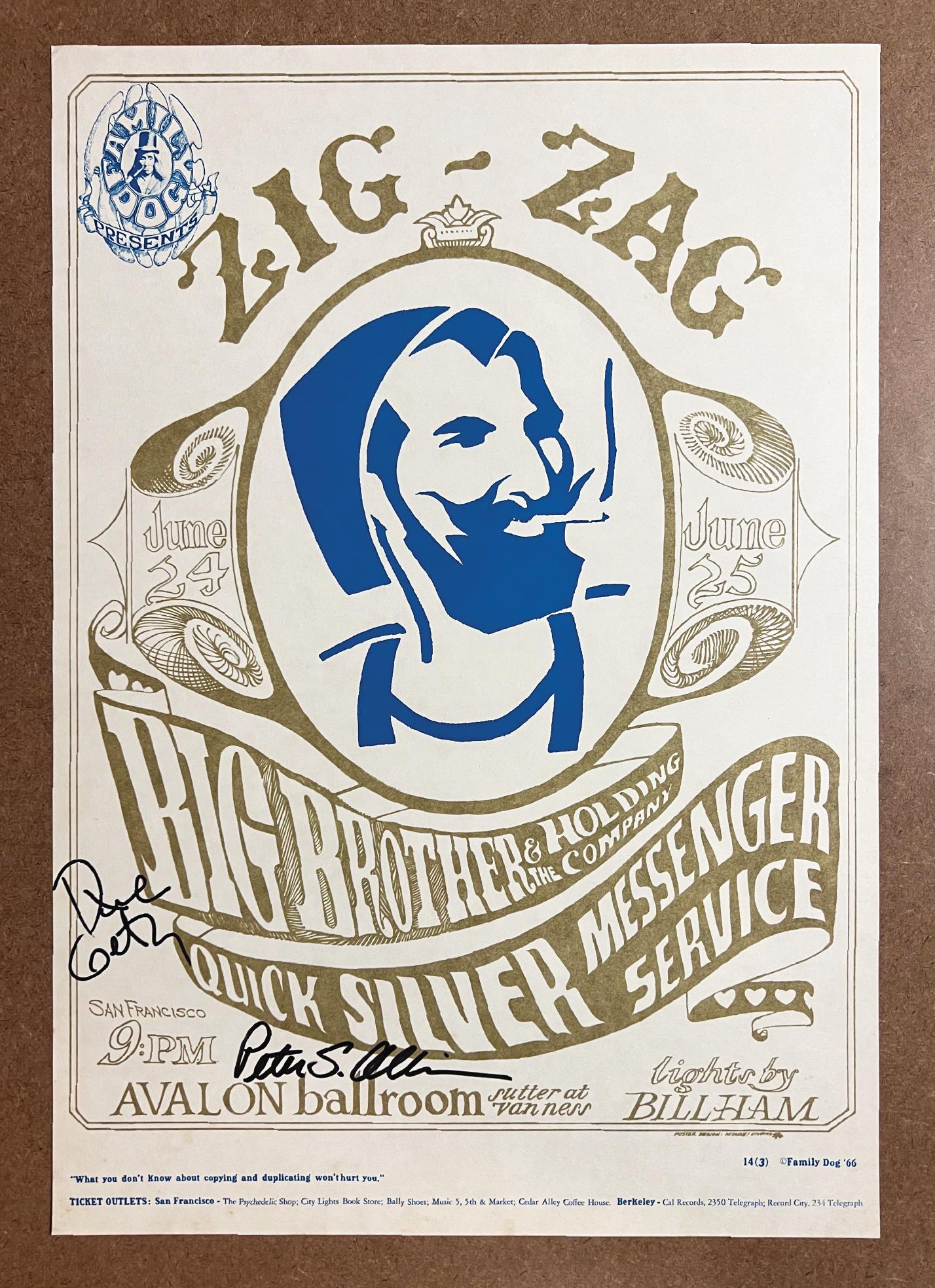 Zig-zag Original Poster 1966 - Etsy