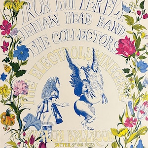 Iron Butterfly Original Poster 1968