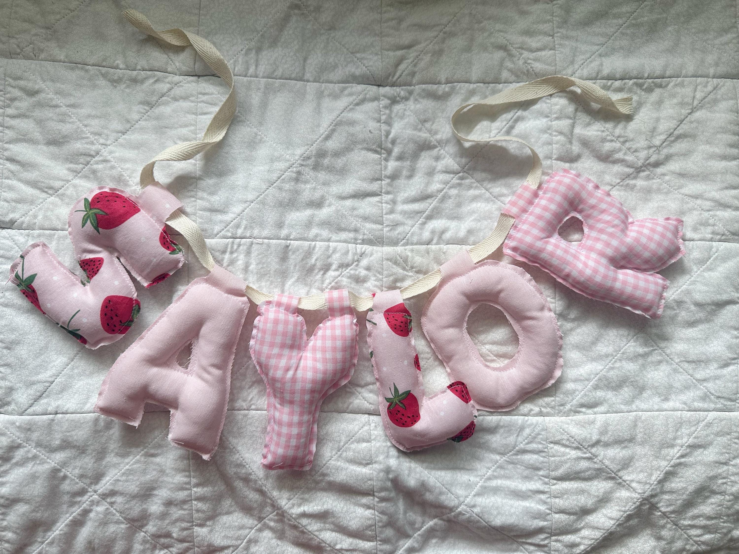 Fabric Name Banners - Etsy