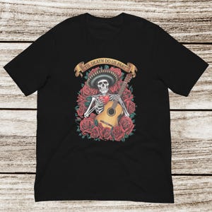 Unisex | Dorośli Meksykańska koszulka z tatuażem Mariachi Love T-shirt
