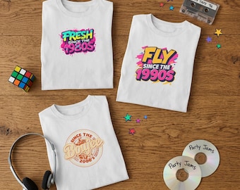 Retro 80s 90s Y2K Graphic Tee, Vintage Streetwear Shirt