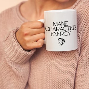 Funny Horse Coffee Mug: Equestrian Gift for Horse Lovers