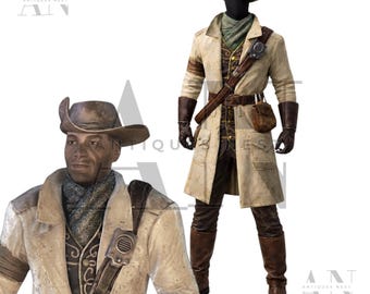 Preston Garvey Fallout 4 Cosplay Kostüm | Spielgenaues Minutemen Outfit