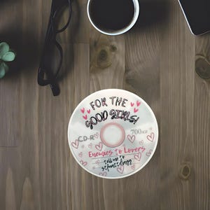 For the GOOD GIRLS! Enemies to Lovers Vinyl Sticker | BookTok Romance Reader | Water-Resistant Laptop Decal | Die Cut