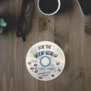 For the GOOD GIRLS! Reverse Harem Vinyl Sticker | BookTok Romance Reader | Water-Resistant Laptop Decal | Die Cut