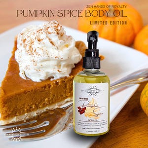 Pumpkin Spice Body Oil